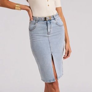 Denim pencil skirt Generation Love • size 26